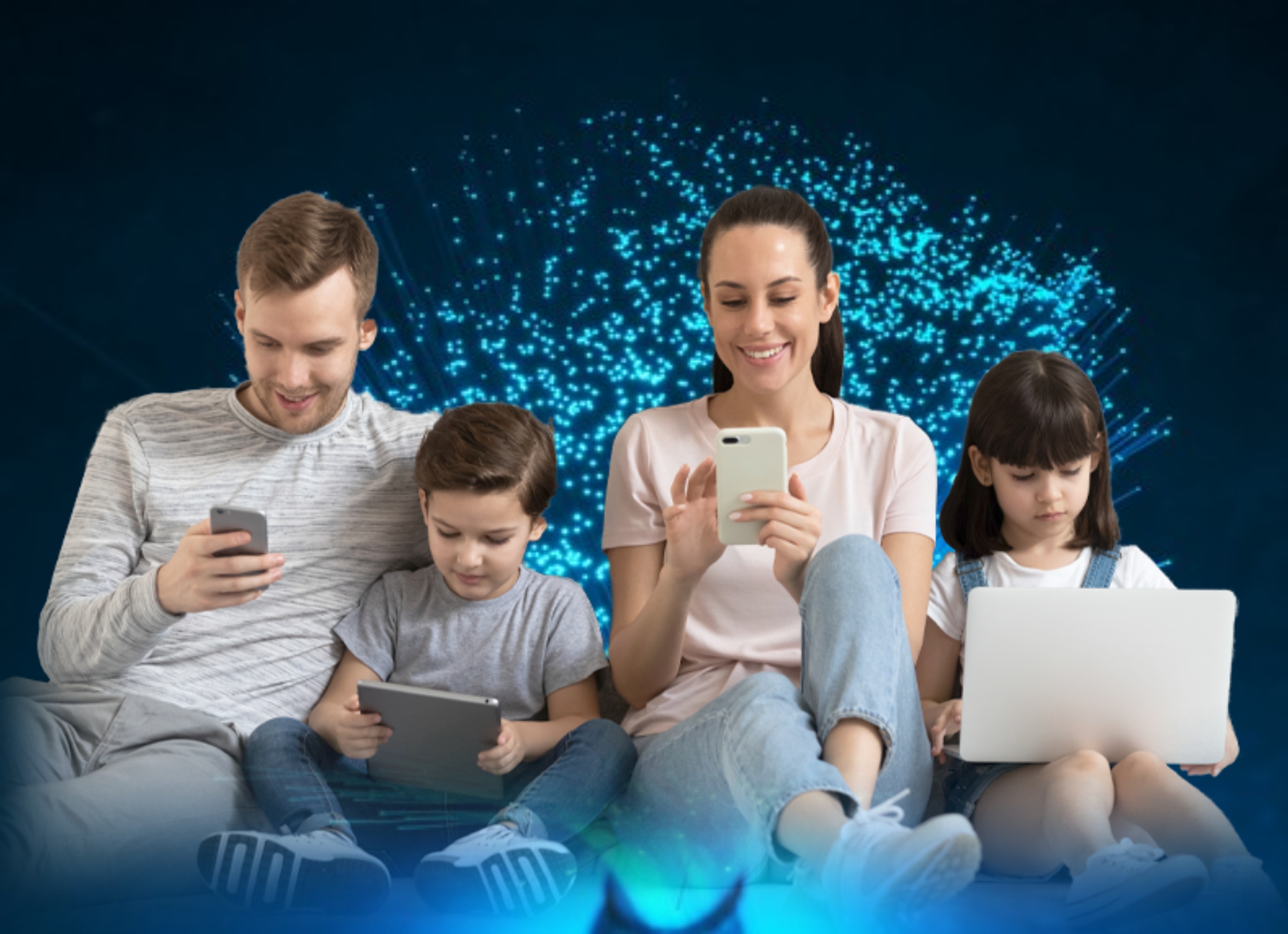 Roteador de Wifi para conexão de rede sem fio